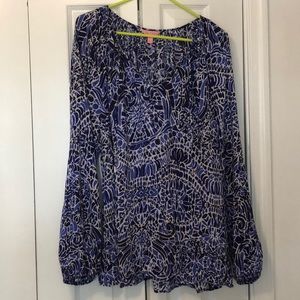 Lilly Pulitzer Tunic top sz XL